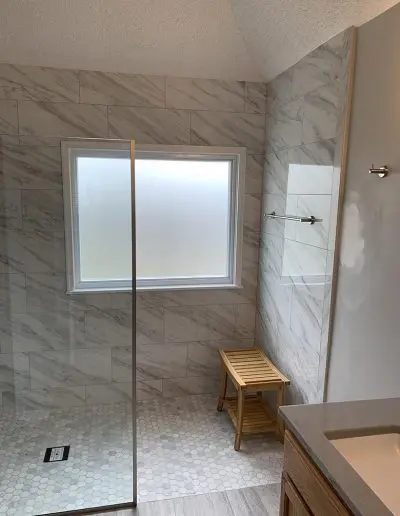 Level Access Shower Remodel